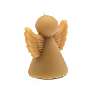 Aniołek Stożek - świeca z wosku pszczelego