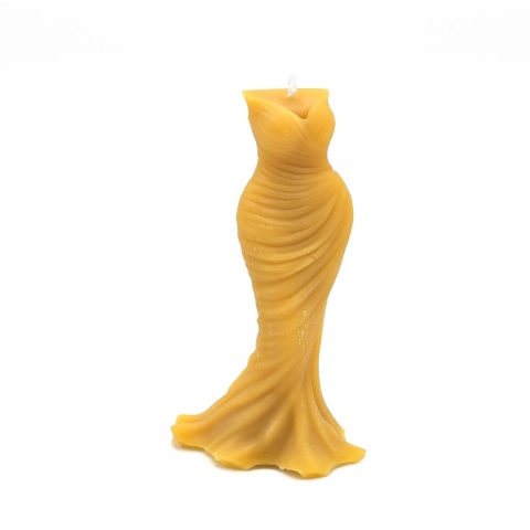 Wieczorowa Elegancja - świeca z wosku pszczelego